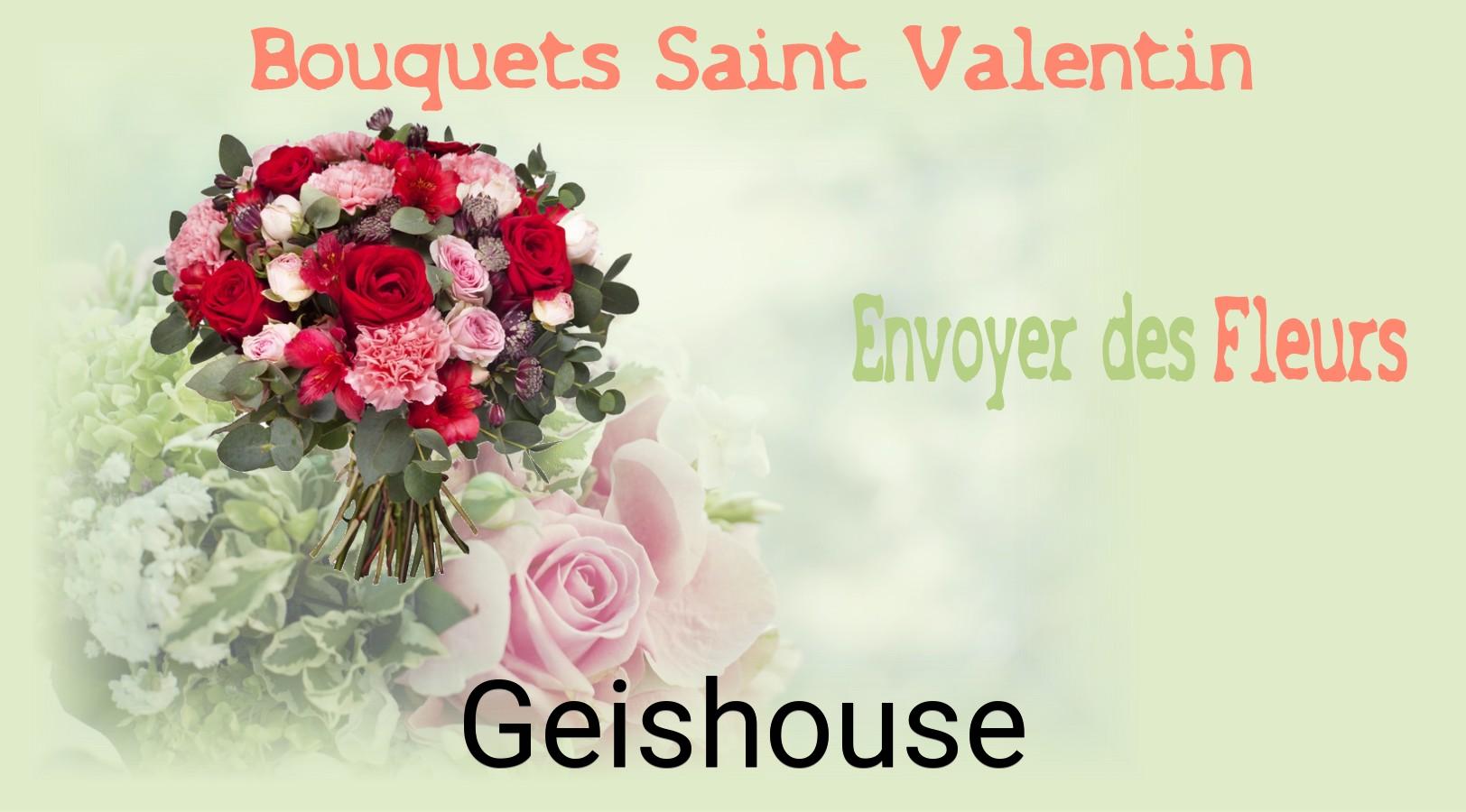 Roses de Saint-Valentin livrées à Geishouse